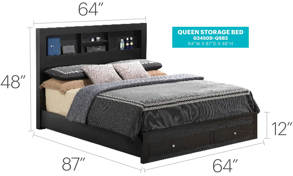 Stylish Storage Bed For Modern Spaces - Furniture Home Direct