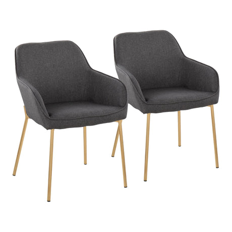 Daniella - Contemporary Dining Chair (Set of 2) - Furniture Home Direct
