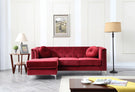 Pompano - Micro Suede Sofa Chaise - Furniture Home Direct