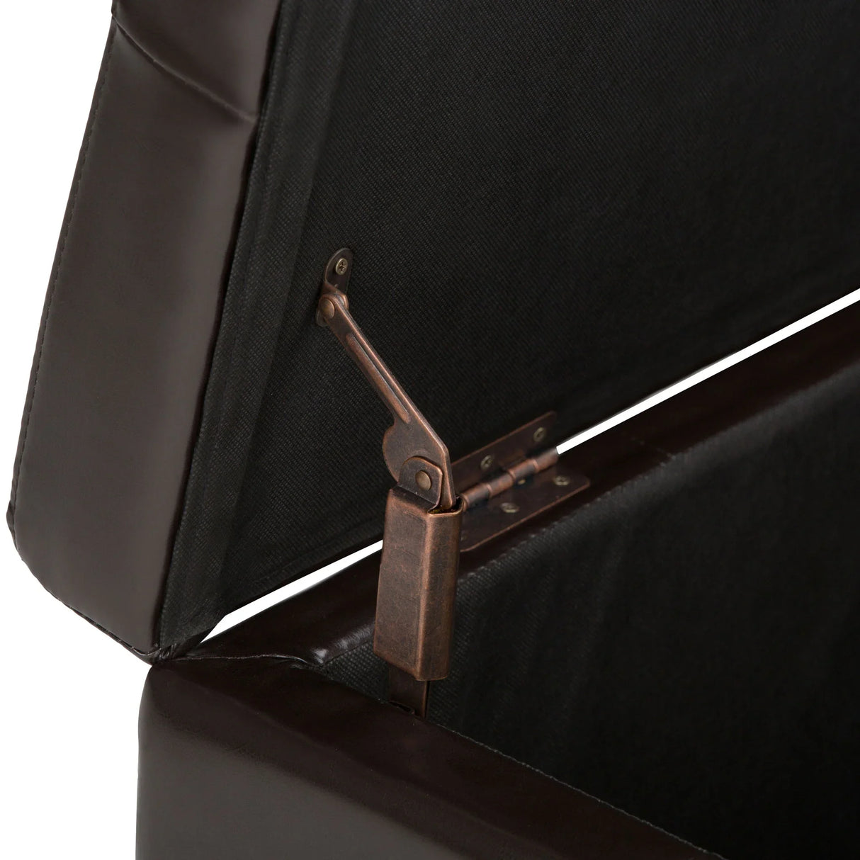 Castleford - Contemporary Storage Ottoman - Furniture Home Direct