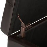 Castleford - Contemporary Storage Ottoman - Furniture Home Direct