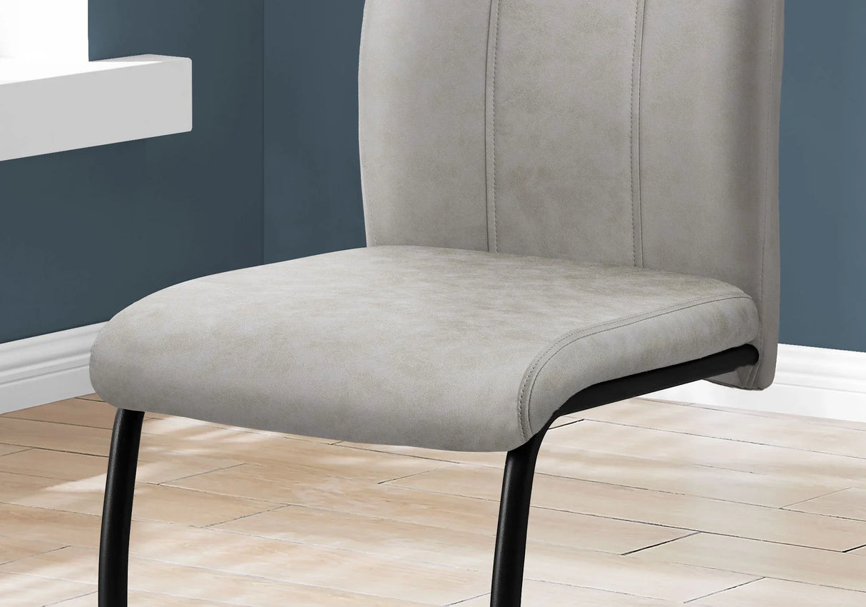 Dining Chair, Side, Upholstered For Dining Room, Contemporary & Modern (Set of 2) - Furniture Home Direct