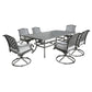 Outdoor Aluminum Dining Set With Cushion - Furniture Home Direct