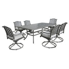 Outdoor Aluminum Dining Set With Cushion - Furniture Home Direct