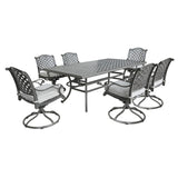 Outdoor Aluminum Dining Set With Cushion - Furniture Home Direct