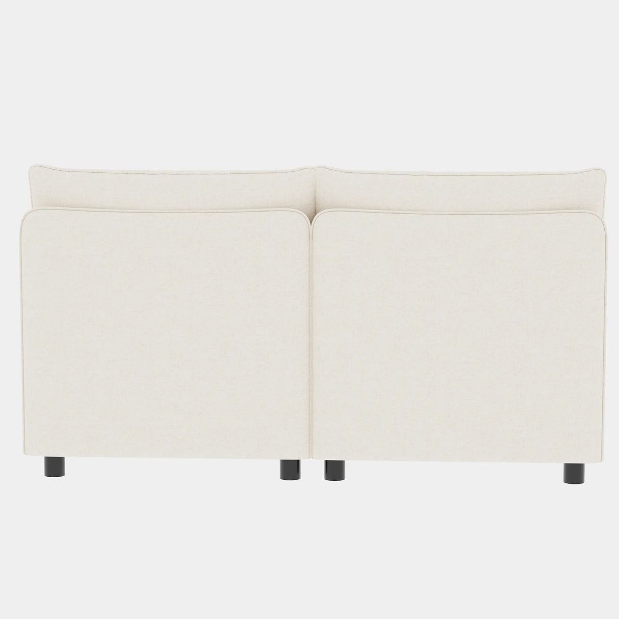 3 Piece Modular Living Room Set with Different Configurations, Off White - Furniture Home Direct