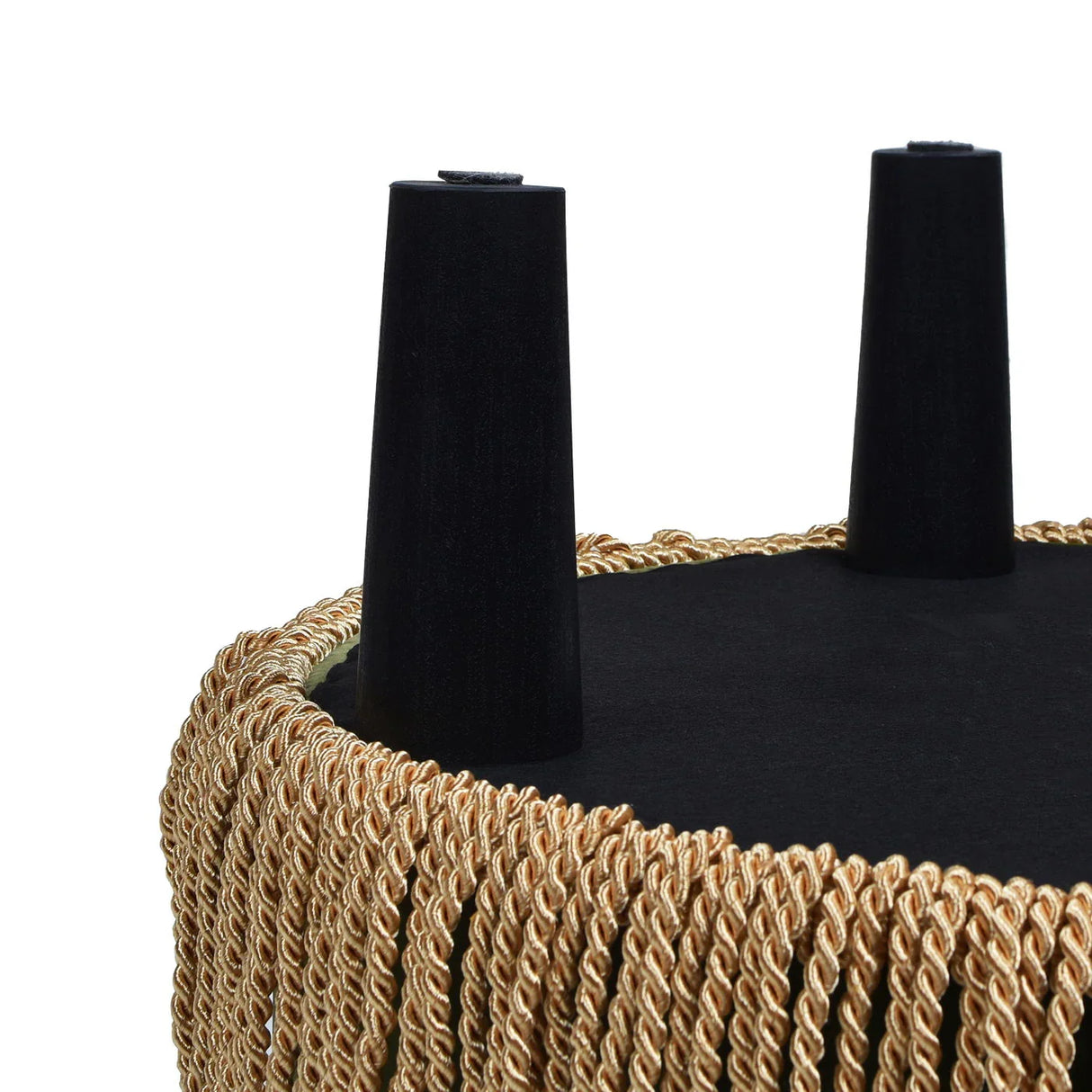 Yolanda - Round Upholstered Accent Ottoman - Furniture Home Direct
