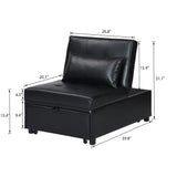 Versatile Folding Ottoman Sofa Bed Multifunctional Space Saver - Furniture Home Direct
