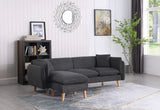 Brayden - Fabric Sectional Sofa Chaise - Furniture Home Direct