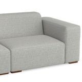 Rex - Handcrafted Sectional Sofa And Ottoman - Furniture Home Direct