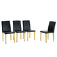 Elegant Upholstered Chairs With Metal Legs - Furniture Home Direct