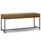Banting - Mid Century Wide Desk, Handcrafted - Furniture Home Direct
