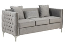 Bayberry - Velvet Sofa With 3 Pillows - Furniture Home Direct