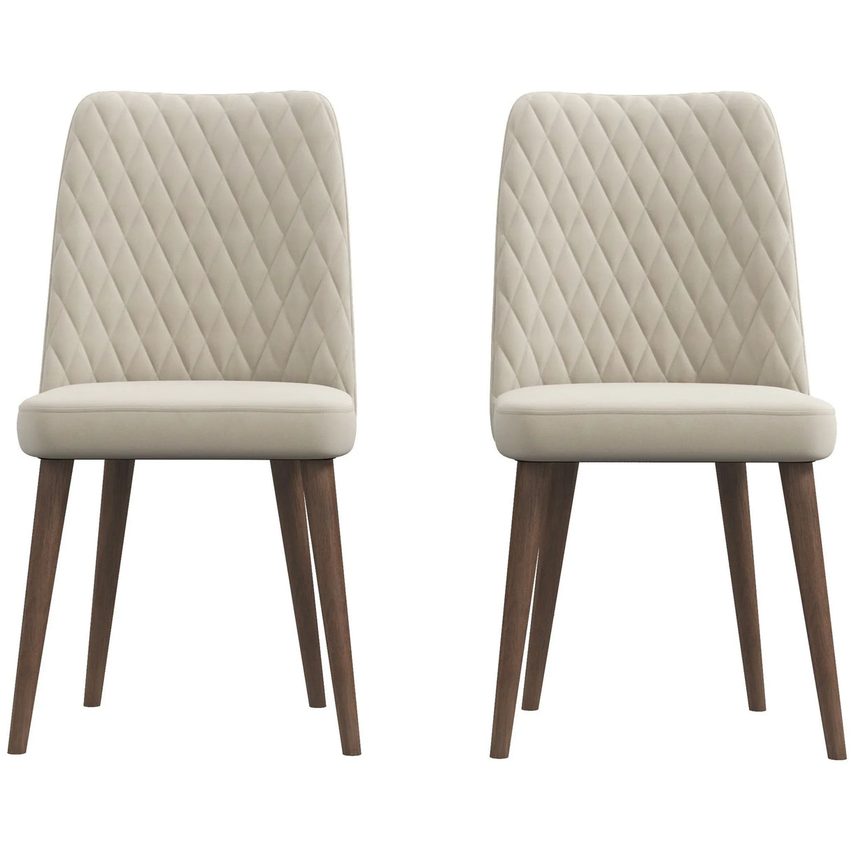 Katie - Mid-Century Modern Dining Chair (Set of 2) - Furniture Home Direct
