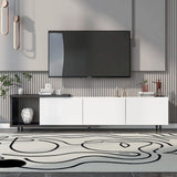 Modern Stylish Extendabletv Stand TV Cabinet For 80" TV - Furniture Home Direct