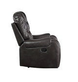 Braylon - Recliner Loveseat With Cupholder Console - Brown - Furniture Home Direct