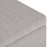 Monroe - Upholstered Storage Ottoman - Furniture Home Direct
