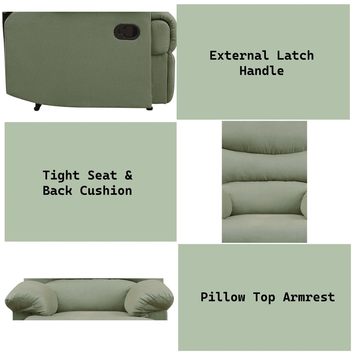 Arcadia - Micro Motion Glider Recliner - Furniture Home Direct