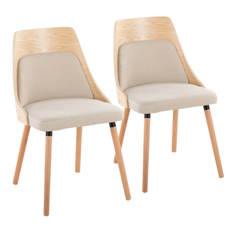 Anabelle - Mid Century Modern Chair (Set of 2) - Furniture Home Direct