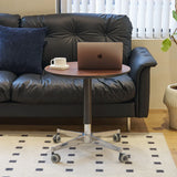Movable, Adjustable, 360 Swivel Table With Star Base - Furniture Home Direct