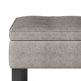 Cosmopolitan - Storage Ottoman Bench With Open Bottom - Furniture Home Direct