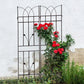 Metal Garden Trellis Rustproof For Climbing Plants Outdoor Flower Support - Furniture Home Direct