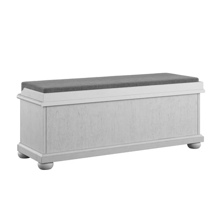 Mariano - Storage Bench - Gray - Furniture Home Direct