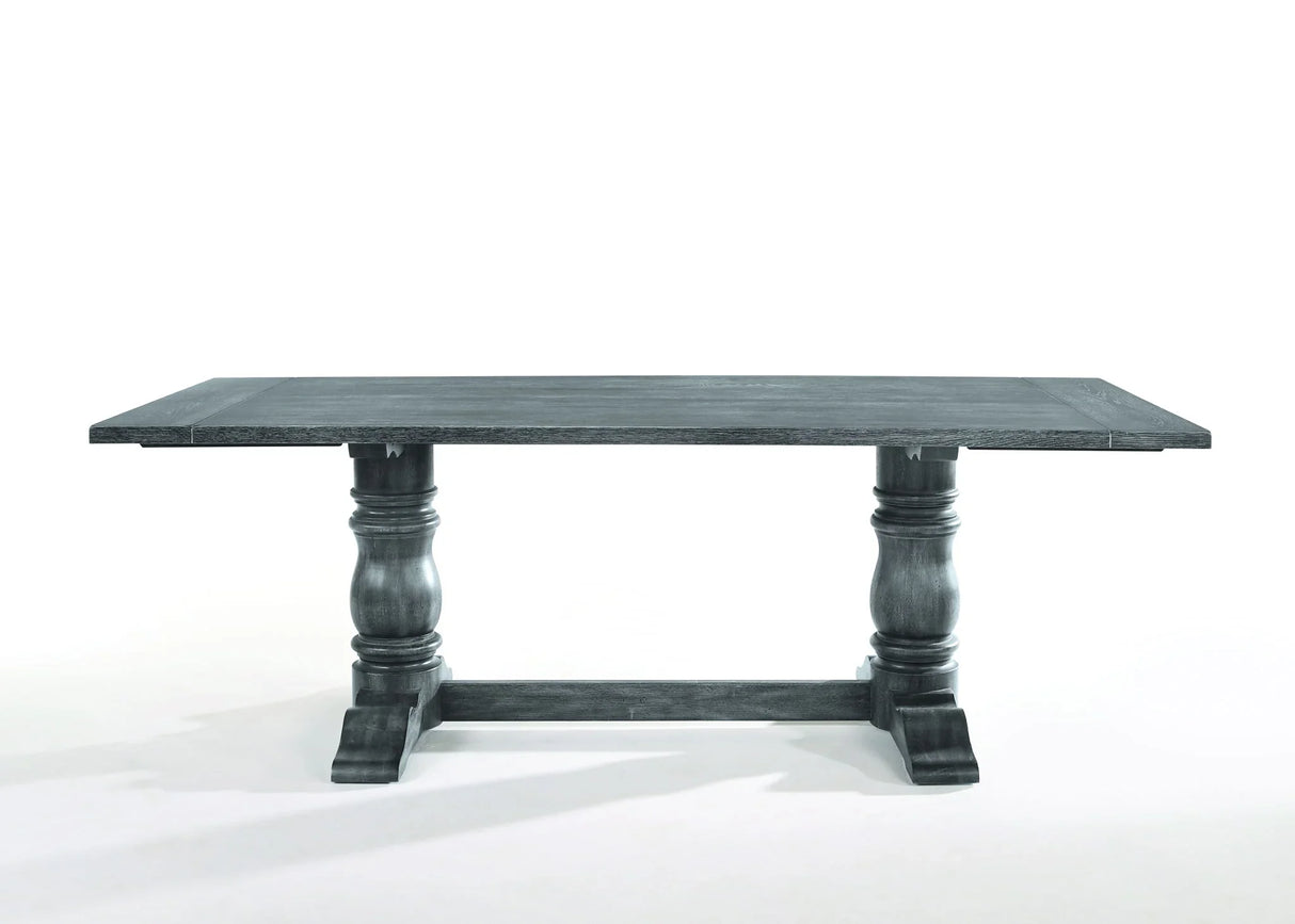 Leventis - Dining Table - Weathered Gray - Furniture Home Direct