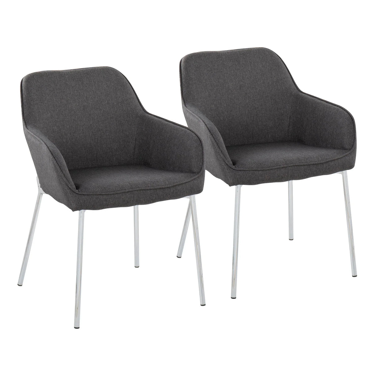 Daniella - Contemporary Moder Dining Chair (Set of 2) - Furniture Home Direct