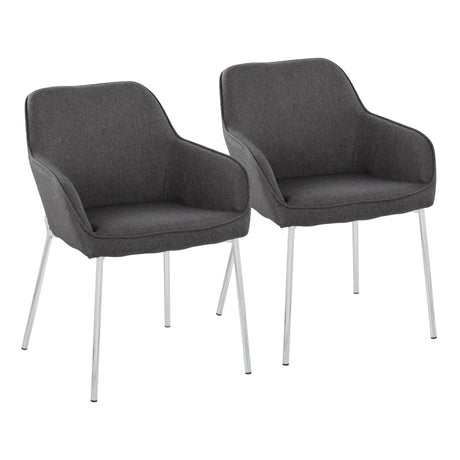 Daniella - Contemporary Moder Dining Chair (Set of 2) - Furniture Home Direct