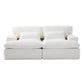 Double Chaise Lounge Chair, Oversized Upholstered Sleeper Cloud Couch - Furniture Home Direct