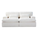 Double Chaise Lounge Chair, Oversized Upholstered Sleeper Cloud Couch - Furniture Home Direct