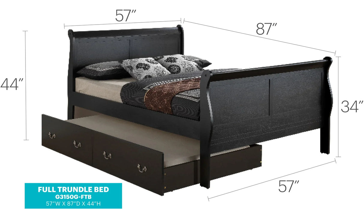 Elegant Trundle Bed With Timeless Charm - Furniture Home Direct