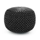 Renee - Handcrafted Round Pouf - Furniture Home Direct