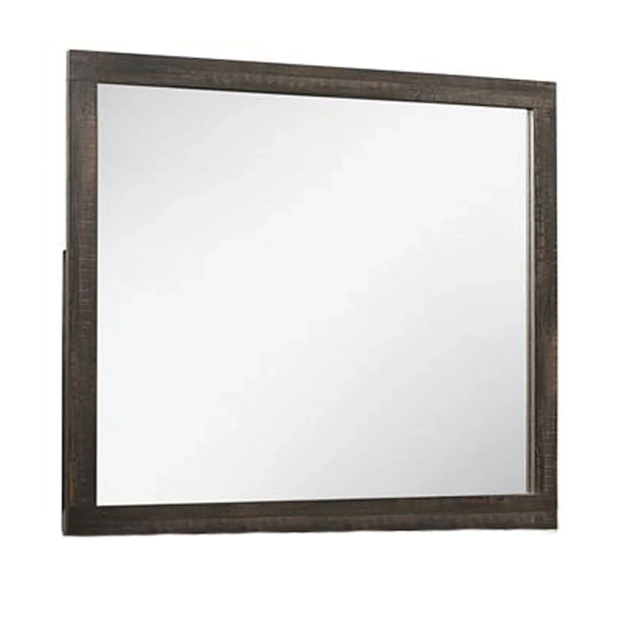 Monica - Mirror With Clean Lines - Dark Oak - Furniture Home Direct