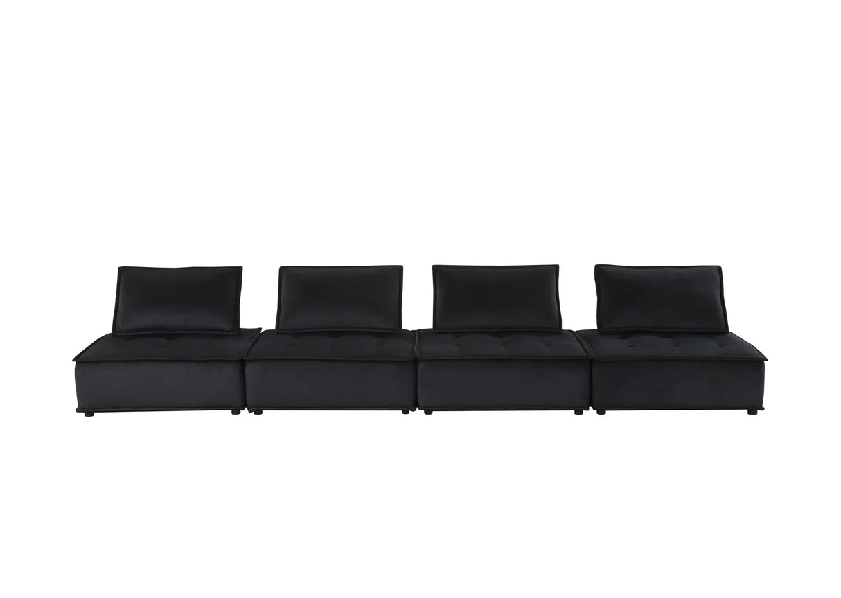 Anna - Stylish Sectional Sofa Ottoman - Furniture Home Direct