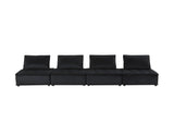 Anna - Stylish Sectional Sofa Ottoman - Furniture Home Direct