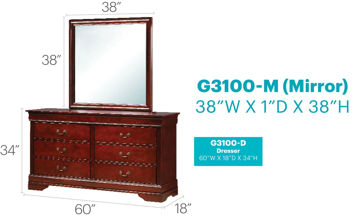 Elegant Traditional Storage Dresser - Furniture Home Direct