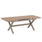 Outdoor Extendable Dining Set - Furniture Home Direct