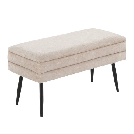 Neapolitan - Contemporary Storage Bench - Furniture Home Direct