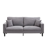 Modern Upholstered Resilience Three Seater Sofa - Furniture Home Direct