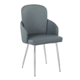 Dahlia - Contemporary, Dining Chair (Set of 2) - Furniture Home Direct