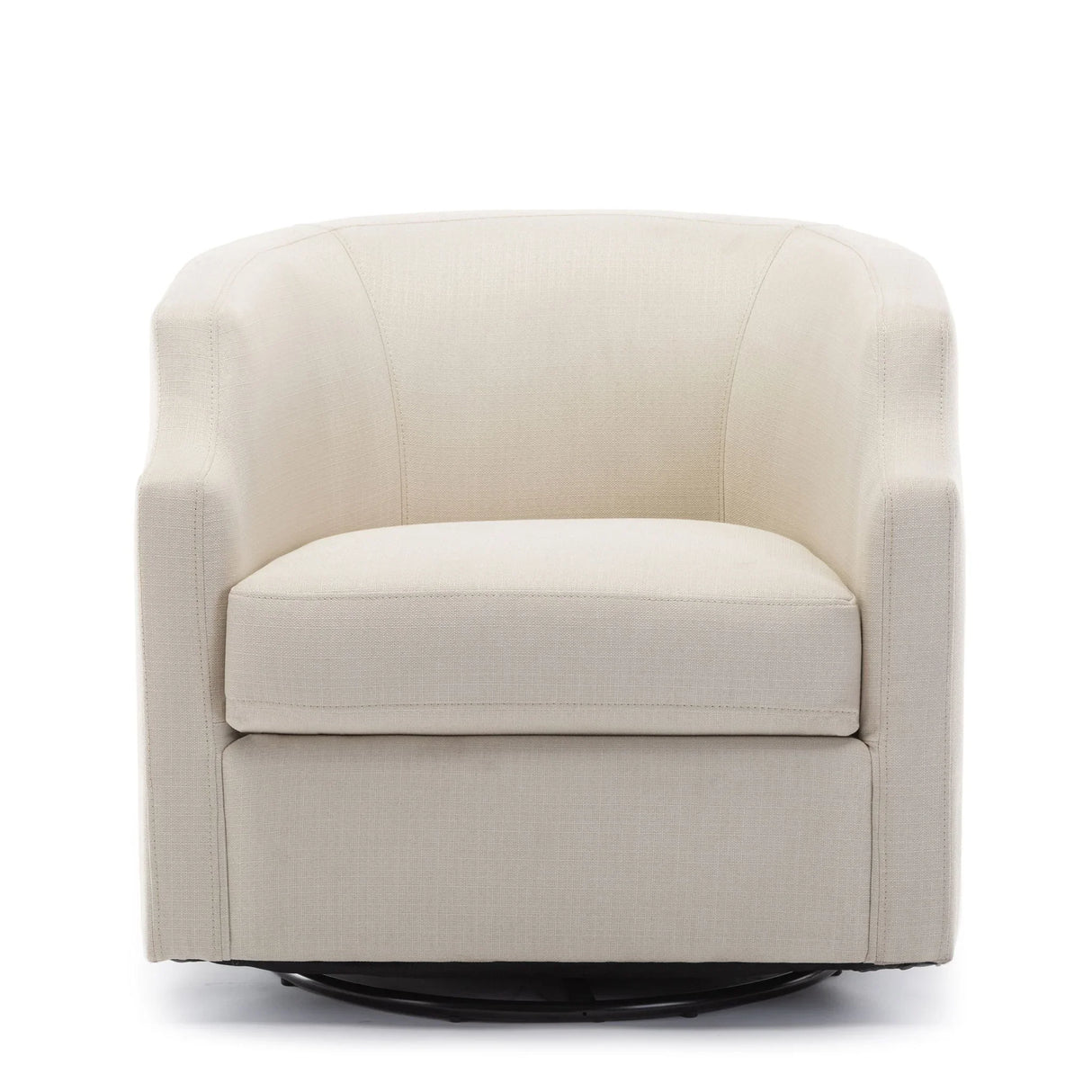 Isabelle - Swivel Glider Barrel Chair - Furniture Home Direct
