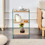 Modern 3 Layer Bedside Cabinet With Storage Function - Furniture Home Direct