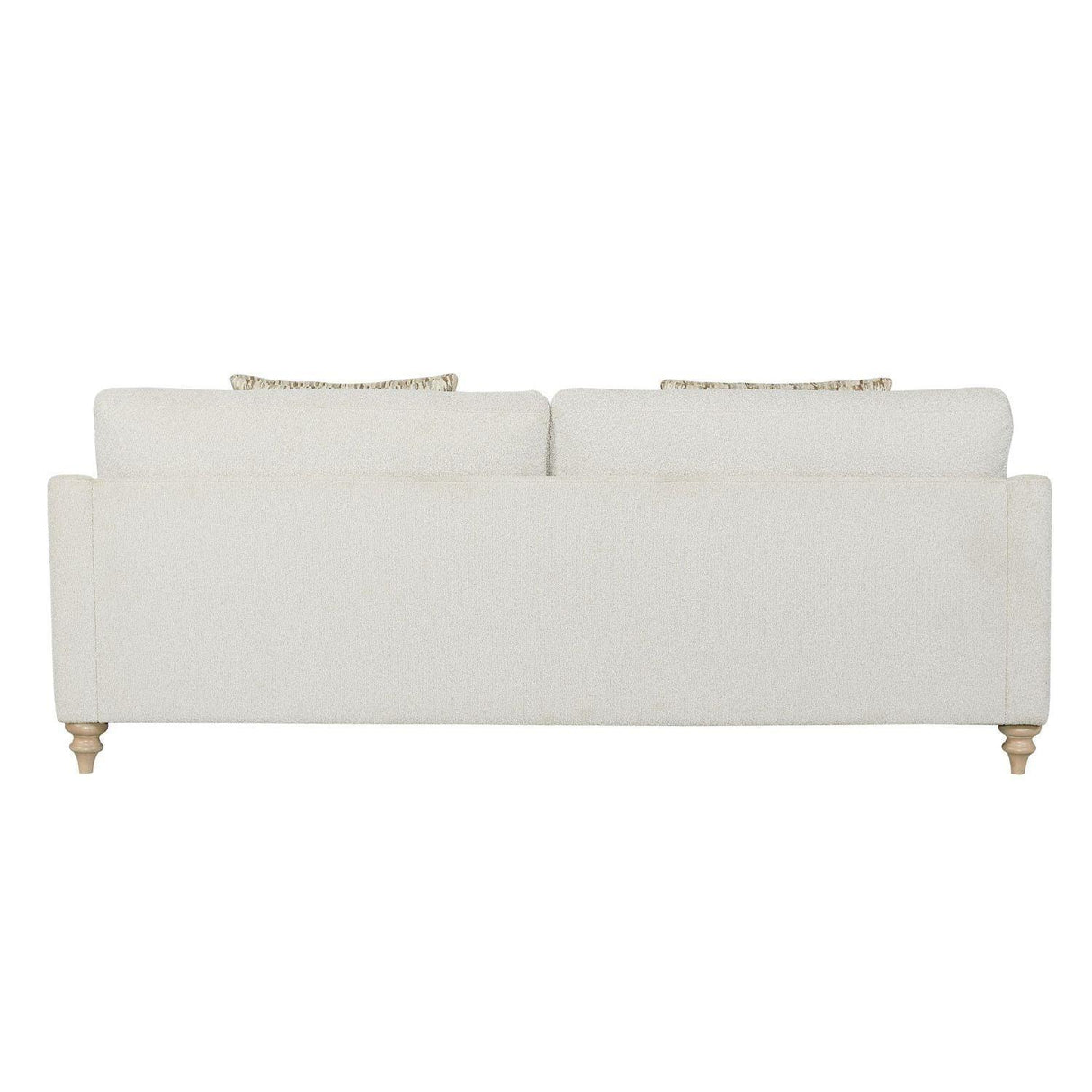 Sofa Single Reverable Cushion With 2 Pillows - Off White - Furniture Home Direct