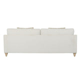 Sofa Single Reverable Cushion With 2 Pillows - Off White - Furniture Home Direct