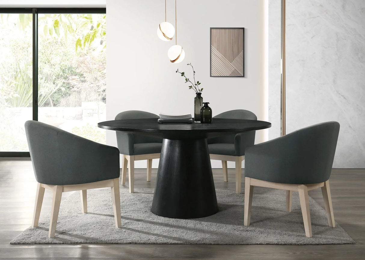 Jasper - 59" Round Dining Table Set - Furniture Home Direct