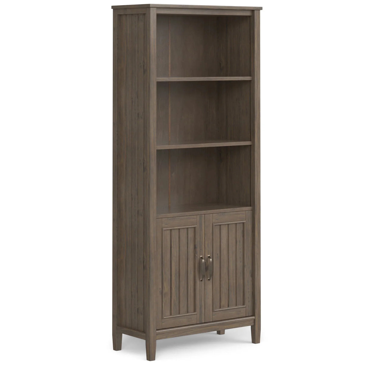 Lev - Bookcase - Smoky Brown - Furniture Home Direct