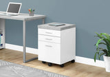 File Cabinet Rolling Mobile Storage Drawers Printer Stand For Office - Furniture Home Direct