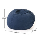 Comfortable High Density Shredded Foam Bean Bag Chair With Removable Cover - Furniture Home Direct